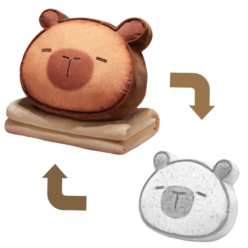 Capybara Plush Pillow