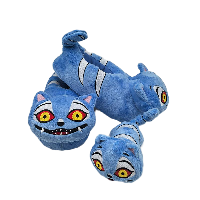 Kpop Demon Hunter Derpy Tiger Plush Slippers (1).png