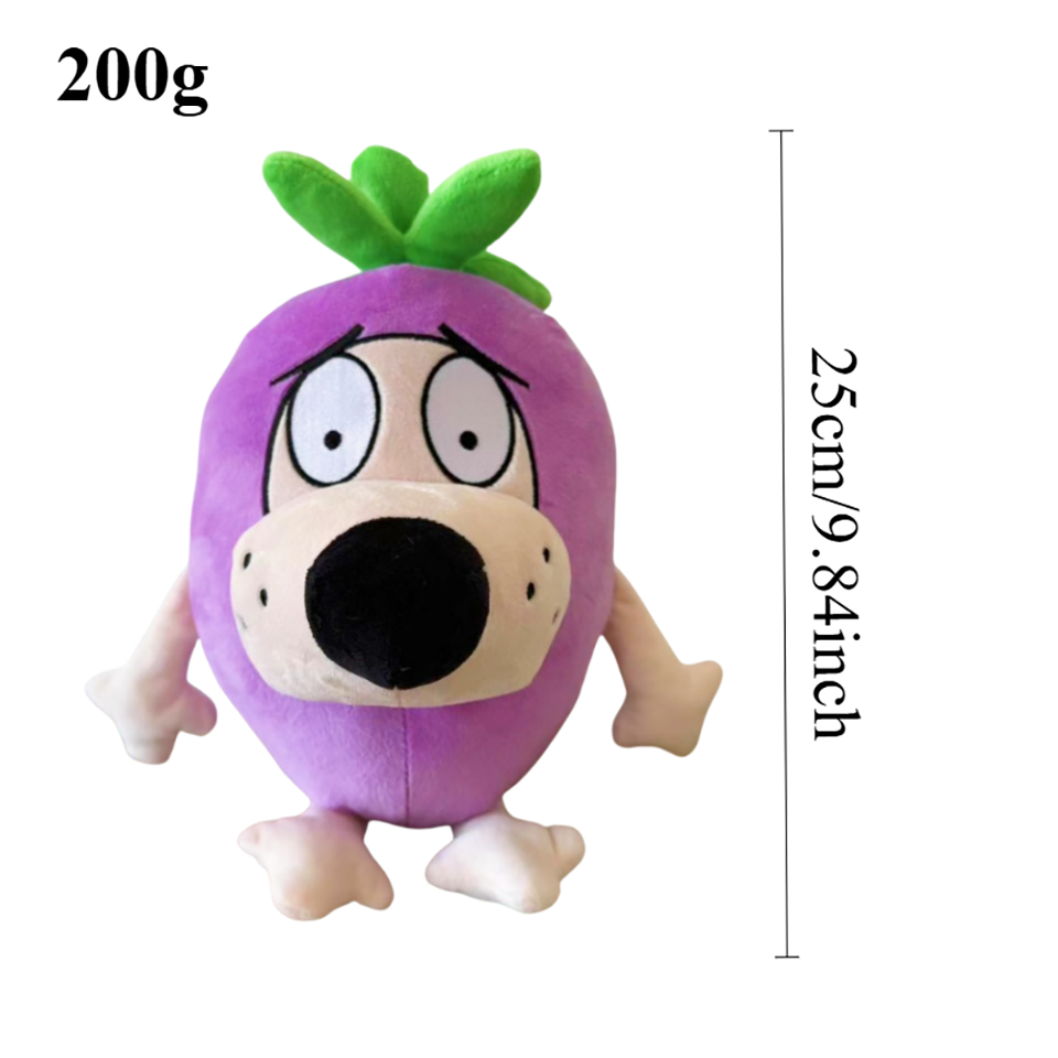 Eggplant Courage Plush