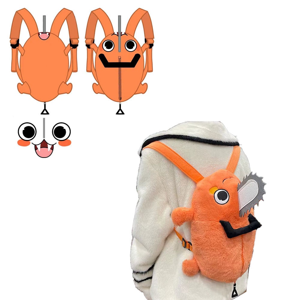Chainsaw Man Promotional Plush Backpack