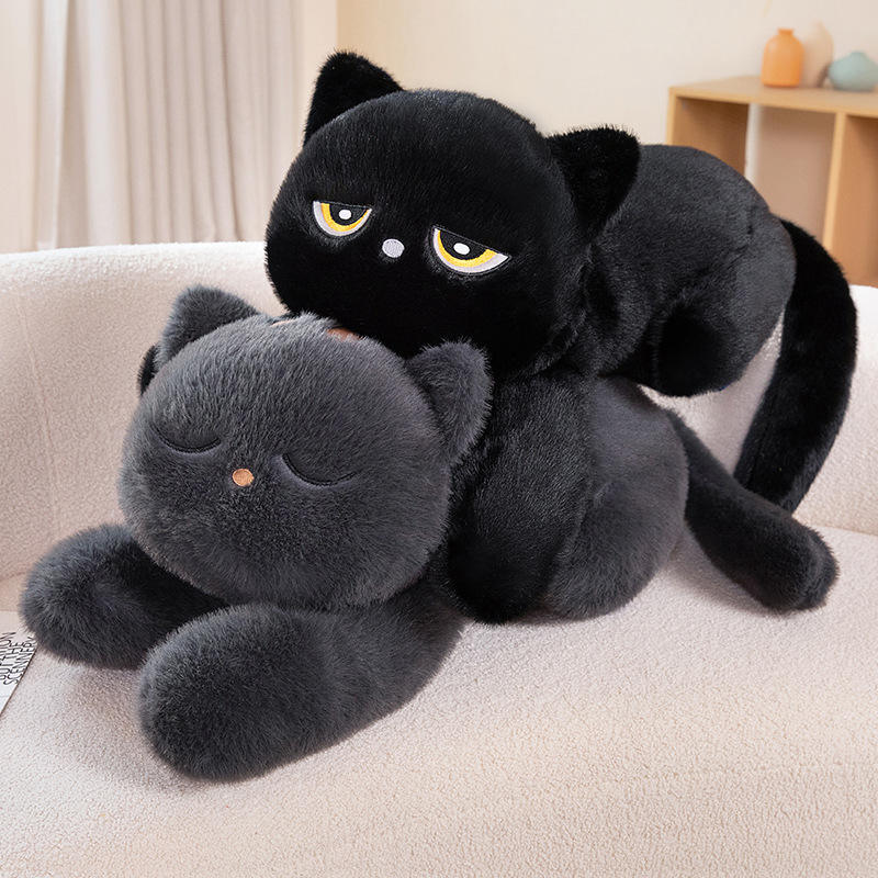 Black cat plush body pillow (2).jpg