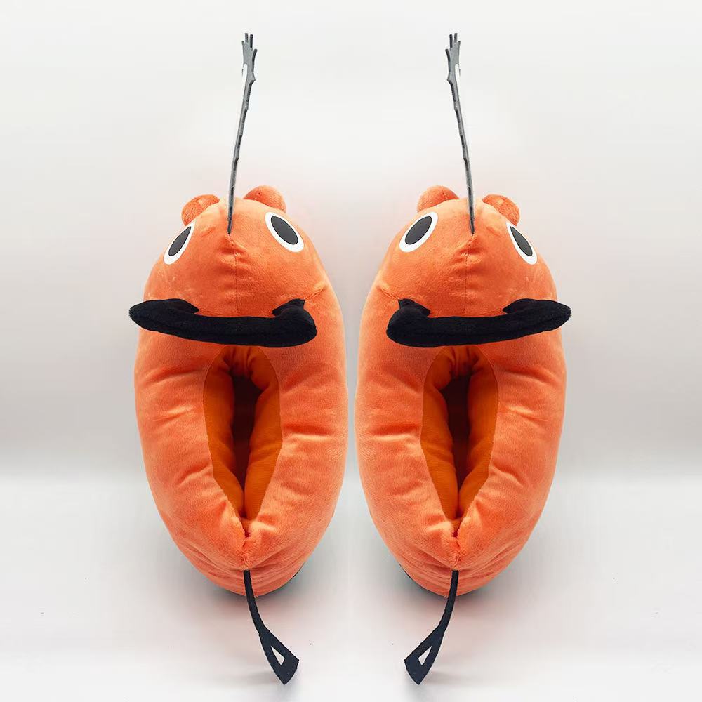 pochita plush slippers (3).jpg