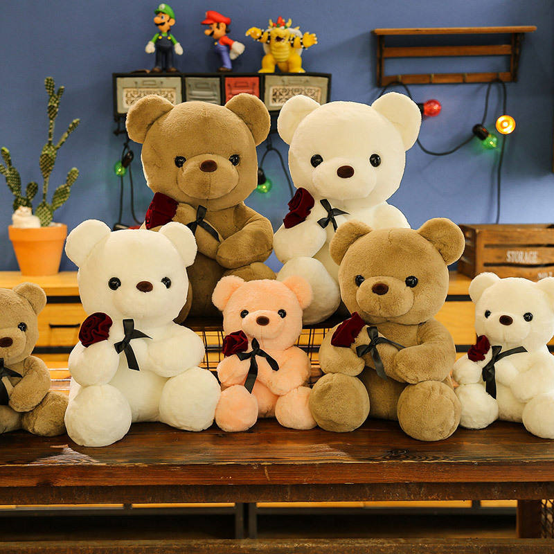 Rose Teddy Bear Plush