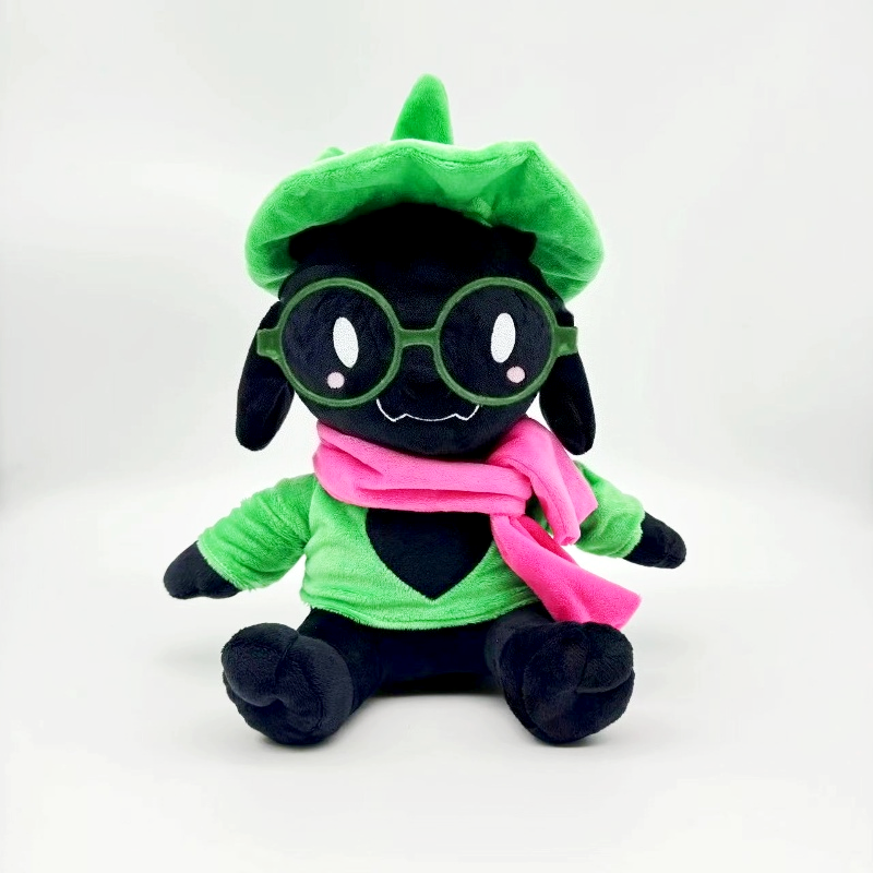 Hat Ralsei Plush wholesale - Removable scarf, hat, and glasses