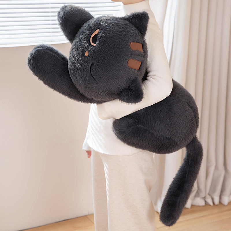 Black cat plush body pillow (5).jpg