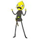 adventure time Lemongrab Plush toy