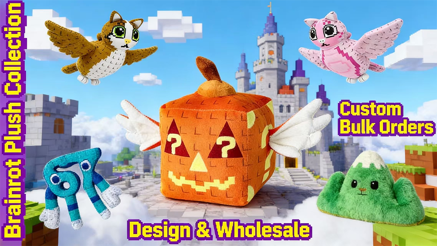 steal a brainrot plush banner